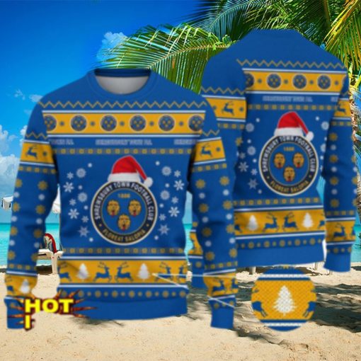 Shrewsbury Town 3D Ugly Christmas Sweater For Men And Women Sport Fans