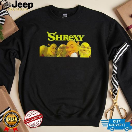 Shrexy Green Design Shrek Shirt