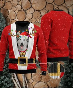 Siberian Husky Christmas Ugly 3D Sweater Gift For Men And Women