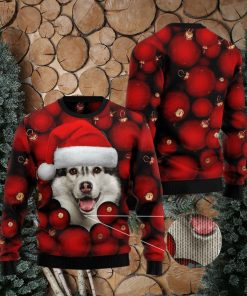 Siberian Husky Christmas Ugly 3D Sweater hQe Gift For Men And Women