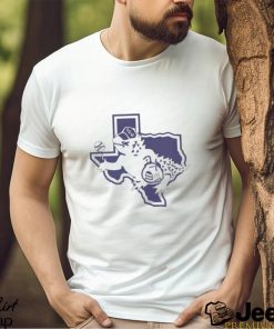 Sickos Committee Texas Shaped Tcu Logo shirt