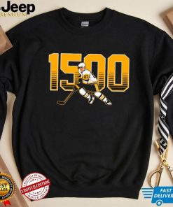 Sidney Crosby Pittsburgh Penguins 1500 points 2023 shirt