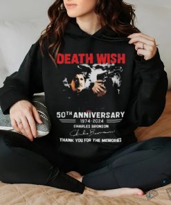 Death Wish 50th Anniversary 1974 – 2024 Charles Bronson Thank You For The Memories T Shirt