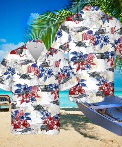 Sikorsky Mh 53 Pave Low 4th Of July Hawaiian Shirt