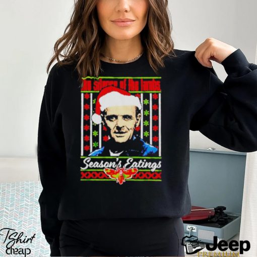 Silence of the lambs season’s eatings ugly Christmas shirt