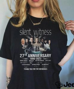 Silent Witness 27th Anniversary 1996 – 2023 Thank You For The Memories T Shirt