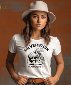 Silverstein burlington tiger skull shirt