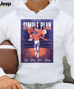 Simple plan mexico tour 2023 shirt