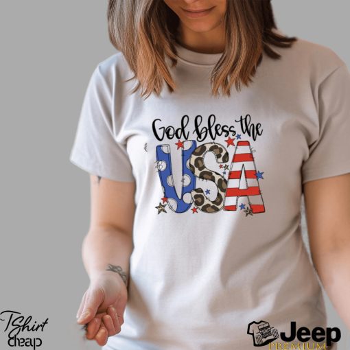 Simply Love Full Size GOD BLESS THE USA t shirt