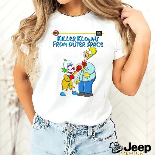 Simpsons killer klowns from outer space Halloween shirt