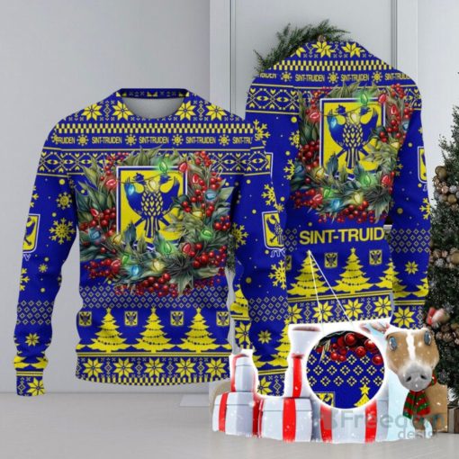 Sint Truidense V.V Ugly Christmas Sweater Gift Ideas For Fans