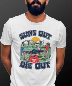 Skeleton Bong suns out die out shirt