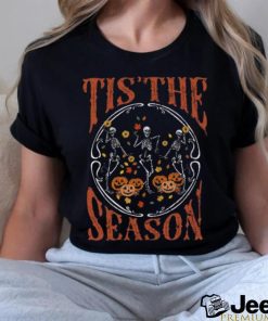 Skeleton Dancing Shirt, Pumpkin Spooky Season Shirt