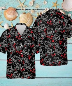 Skeleton Love Hawaiian Shirt