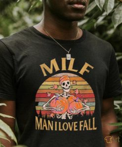 Skeleton Milf Man i love fall vintage 2023 shirt