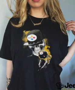Skeleton Pittsburgh Steelers Helmet logo 2023 shirt