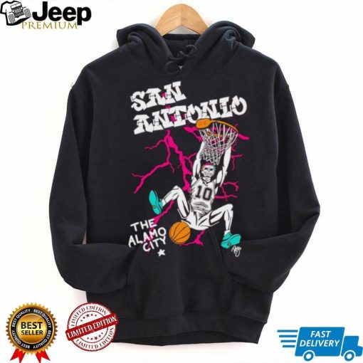 Skeleton San Antonio The Alamo City Jeremy Sochan shirt