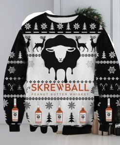 Skrewball Ugly Christmas Sweater, Gift for Christmas Holiday