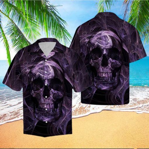 Skull Abstract Hawaiian Shirt