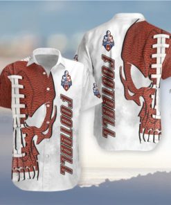 Skull American Football Hawaiian Shirt