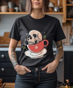 Skull Coffee T Shirt