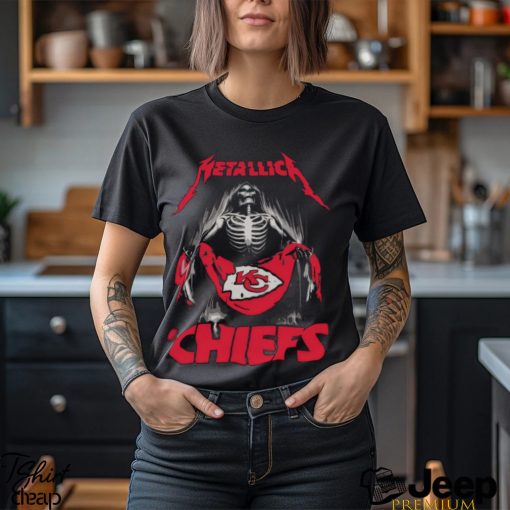 Skull Metallica Kansas City Chiefs 2023 Shirt