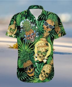 Skull Pineapple Tropical Hawaiian Shirt