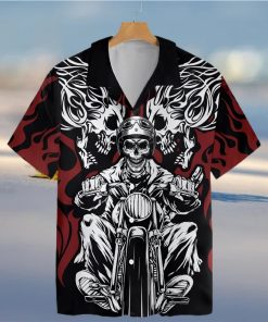 Skull Rider Motorcycle Ez20 0503 Hawaiian Shirt