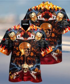 Skull Rock N Roll Edition – Hawaiian Shirt .