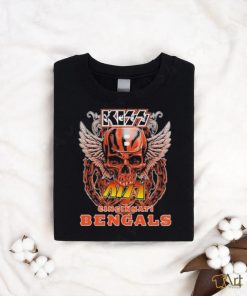 Skull Wings Kiss Cincinnati Bengals Shirt