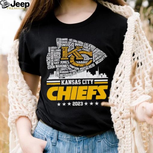 Skyline Kansas City Chiefs 2023 shirt