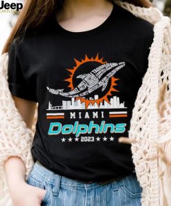 Skyline Miami Dolphins 2023 shirt