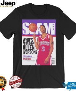 Slam Allen Iverson who’s afraid of Allen Iverson retro shirt