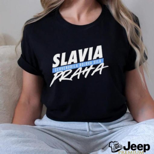 Slavia cervenobila bojova sila praha shirt