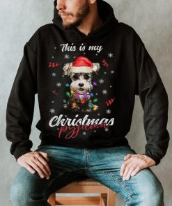 Sleeping Merry Christmas Miniature Schnauzer Shirt