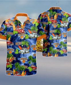 Slim Fit Body New York Knicks Hawaiian Shirt