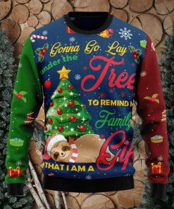 Sloth Gift Ugly Christmas Sweater Thankgiving Gift Men Women