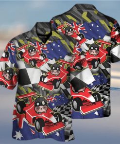 Sloth_Racing_Formula_One_Car_Racing_Australian_Vibe_Hawaiian_Shirt