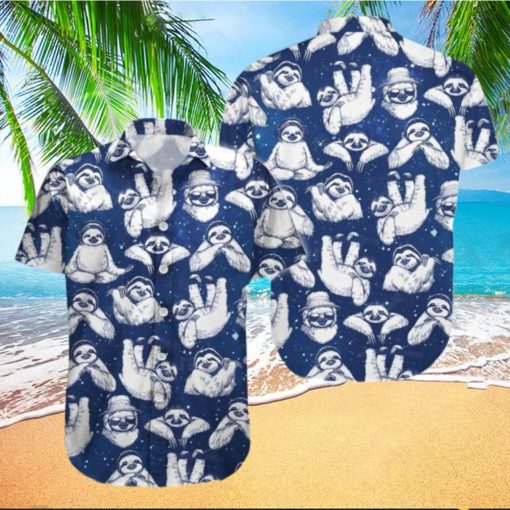 Sloths Meme Hawaiian Shirt Funny Gift hawaiian shirt