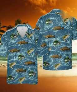 Smallmouth bass Fishing Hawaiian Shirt - teejeep