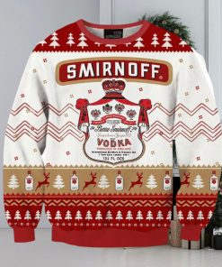 Smirnoff Vodka Drink Ugly Christmas Sweater, Gift for Christmas Holiday