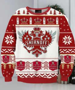 Smirnoff Vodka Ugly Christmas Sweater, Gift for Christmas Holiday