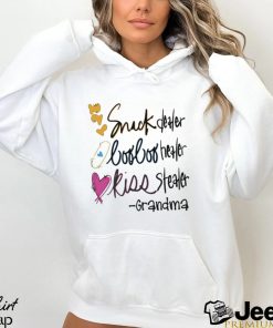 Snack Dealer Boo Boo Healer Kiss Stealer Grandma Shirt