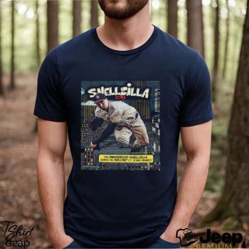 Snellzilla vol 2 Blake Snell Is The 2023 National League CY Young Award Winner For The Second Time In Career Unisex T Shirt