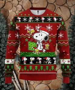 Snooby Red Brown Funny Ideas Ugly Christmas Sweater Gift Thanksgiving