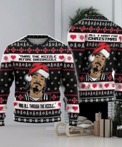 Snoop Dogg Ugly Christmas Sweater Xmas Christmas Gift