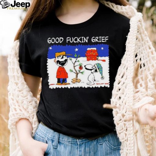 Snoopy And Charlie Brown Insane Clown Posse Good Fuckin’ Grief T shirt