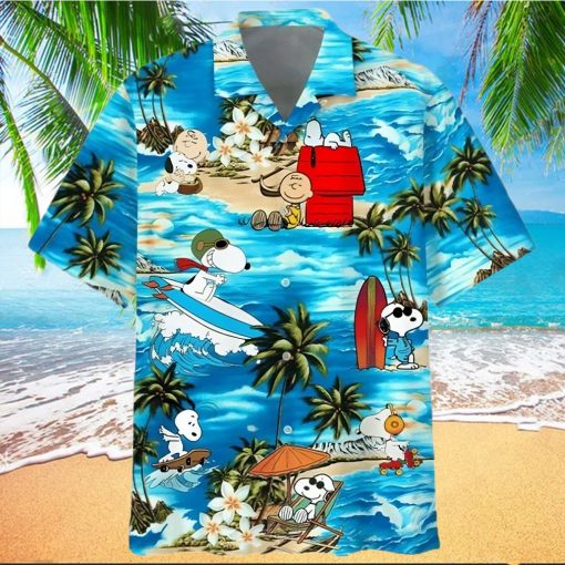 Snoopy And Charlie Brown The Peanuts Movie Aloha Hawaiian Shirt