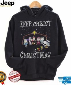 Snoopy And Friends Keep Christ In Christmas Shirt