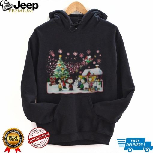 Snoopy And Friends Singing Around Christmas Shirt